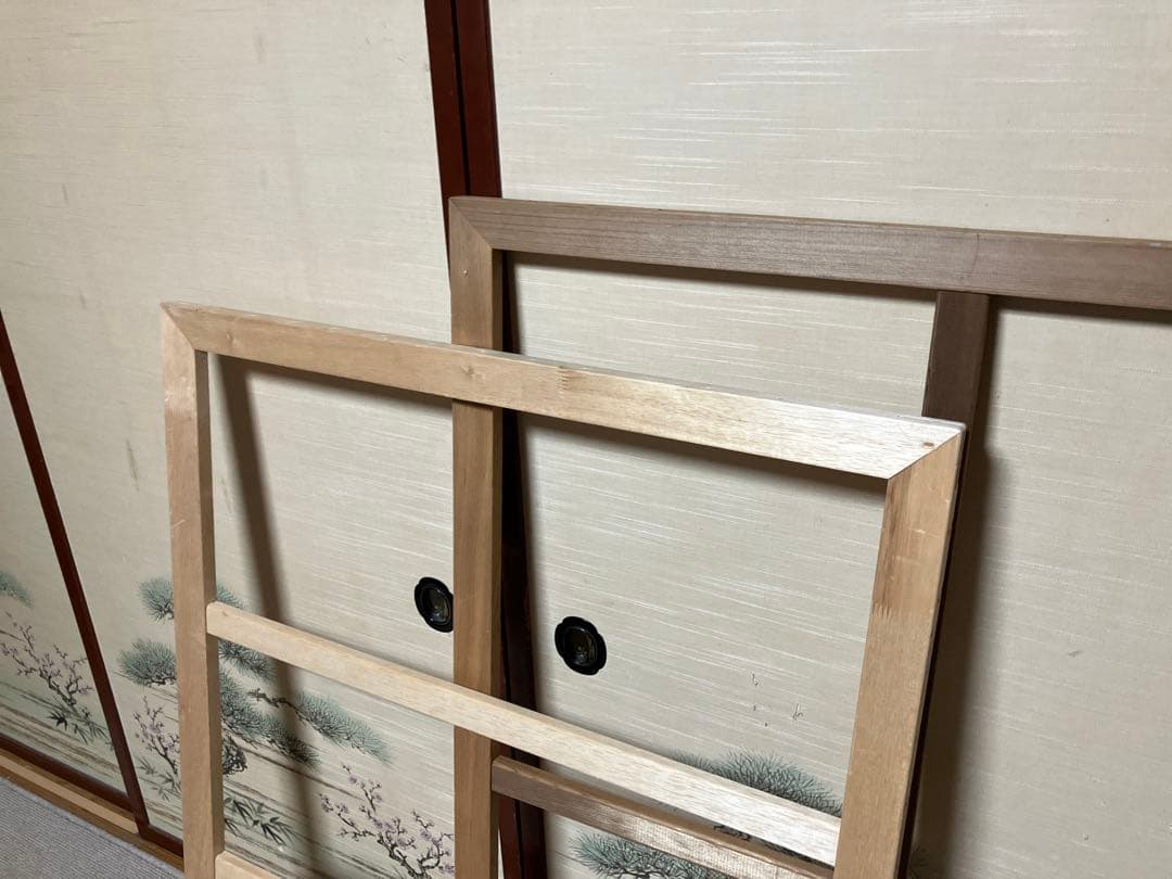 油絵、アクリル画用木枠中古品、６０号F、５０号Fの２点