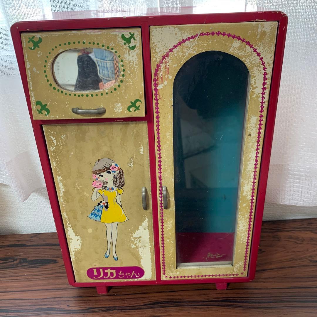 リカちゃん 昭和レトロ 洋服タンス ハンガー洋服セット♪ 50年前
