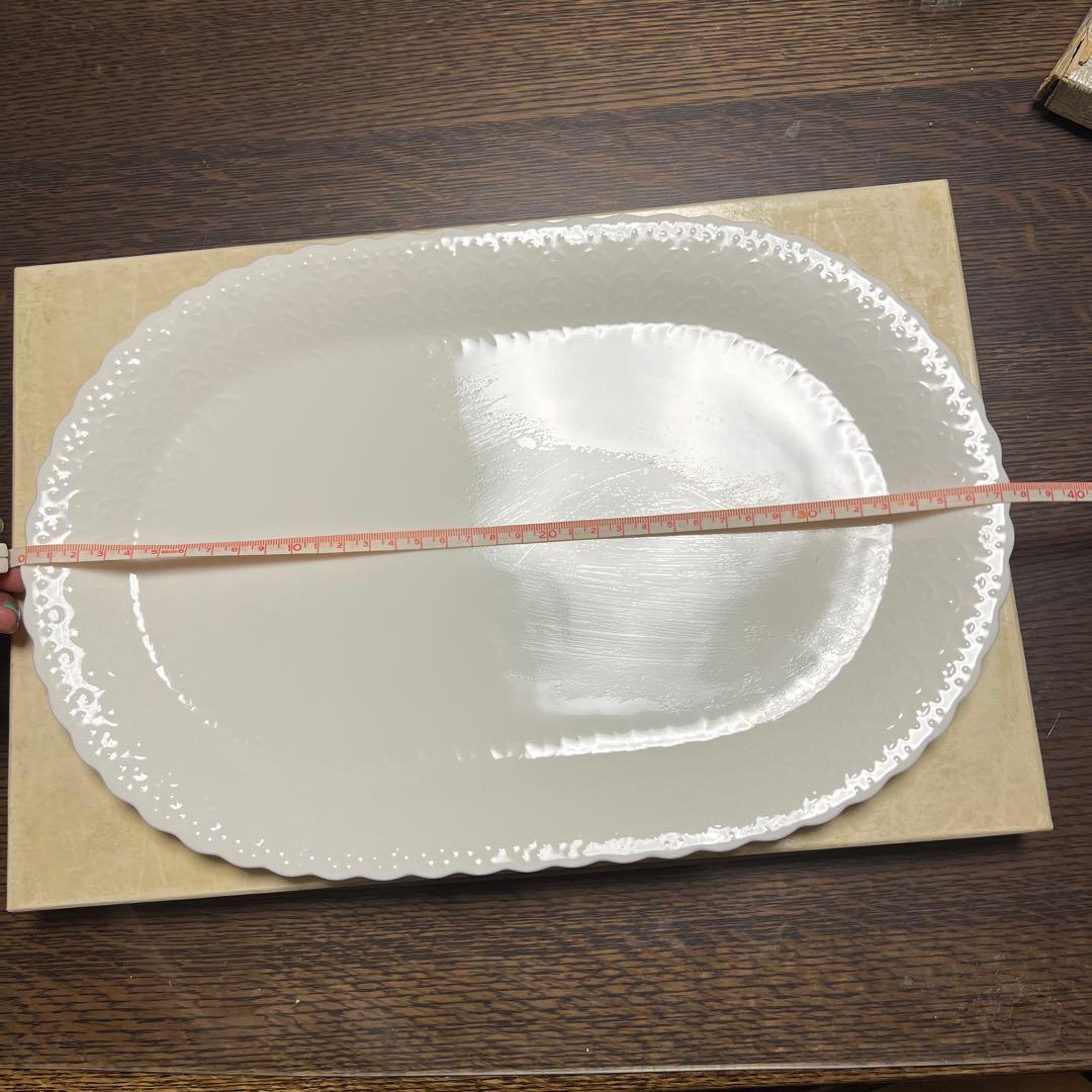 ナルミ　大皿　シルキープレート