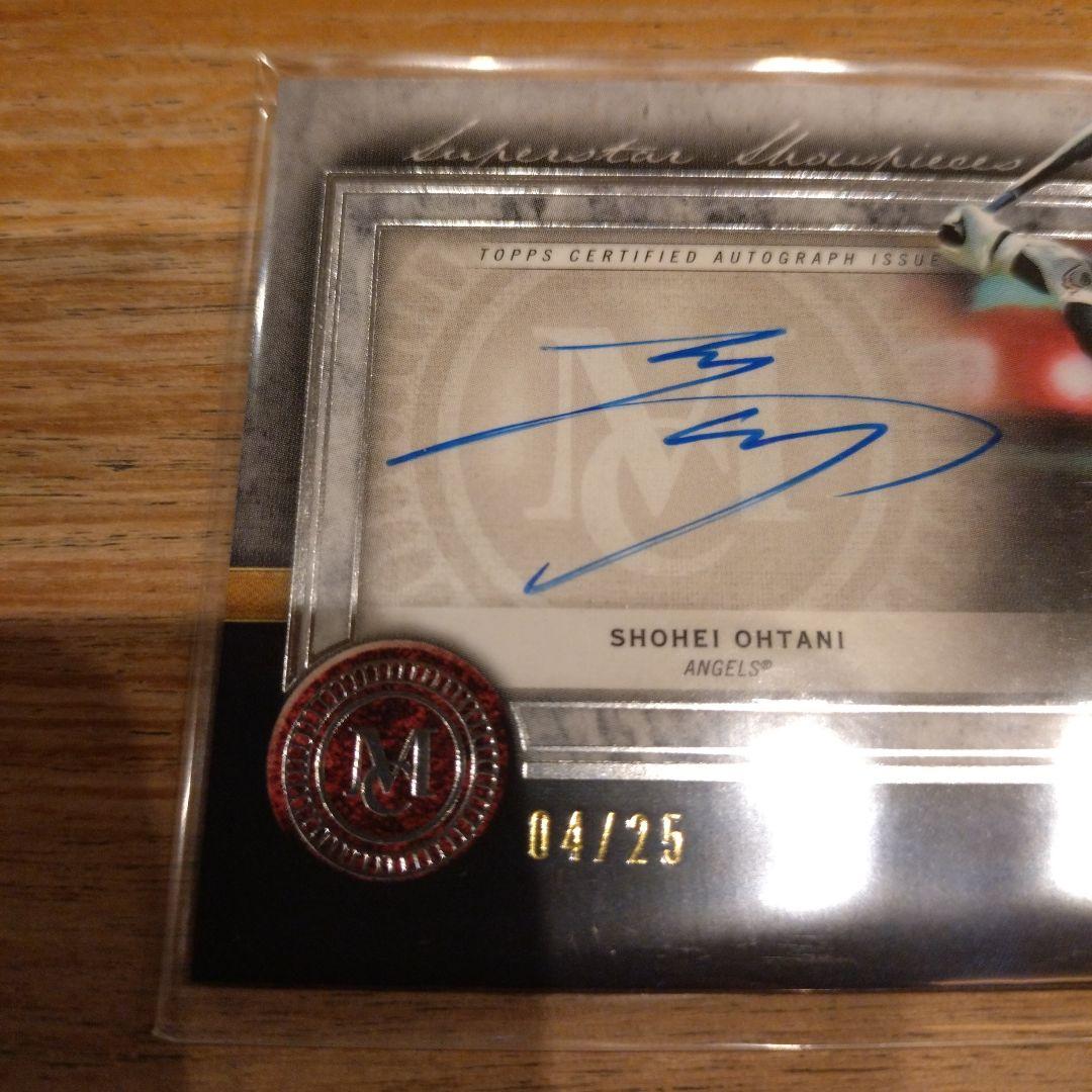 topps   大谷翔平　直筆サインカード