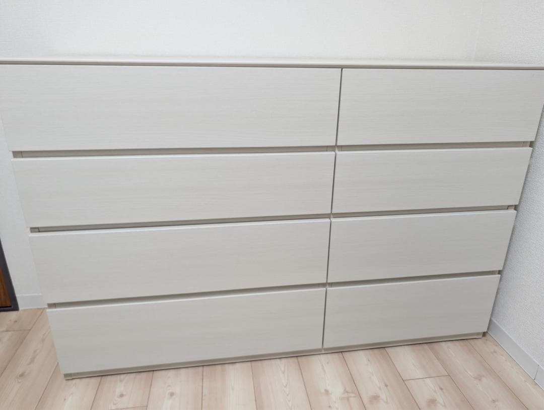 【3月上旬発送】ニトリ ローチェスト（140-4LC WW)（2025年購入）