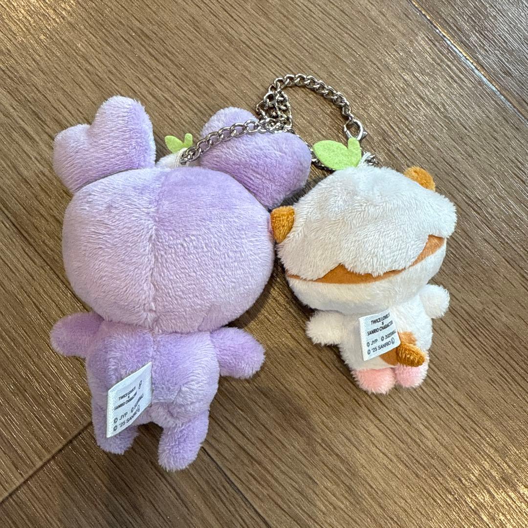 TWICE サブリー コロコロクリリン ぬいぐるみ キーホルダー ストラップ付き
