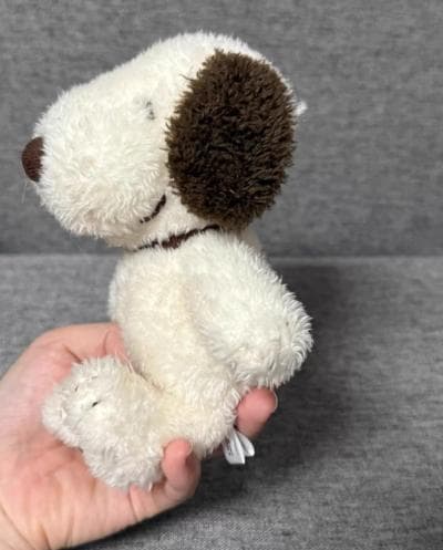 犬のぬいぐるみ 手のひらサイズ