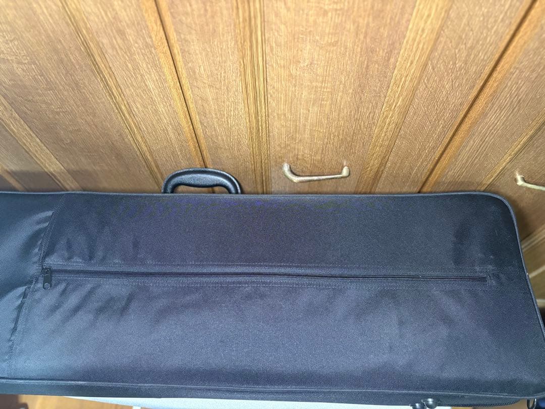 長唄三味線 細棹 ジャンク ケース、撥付き