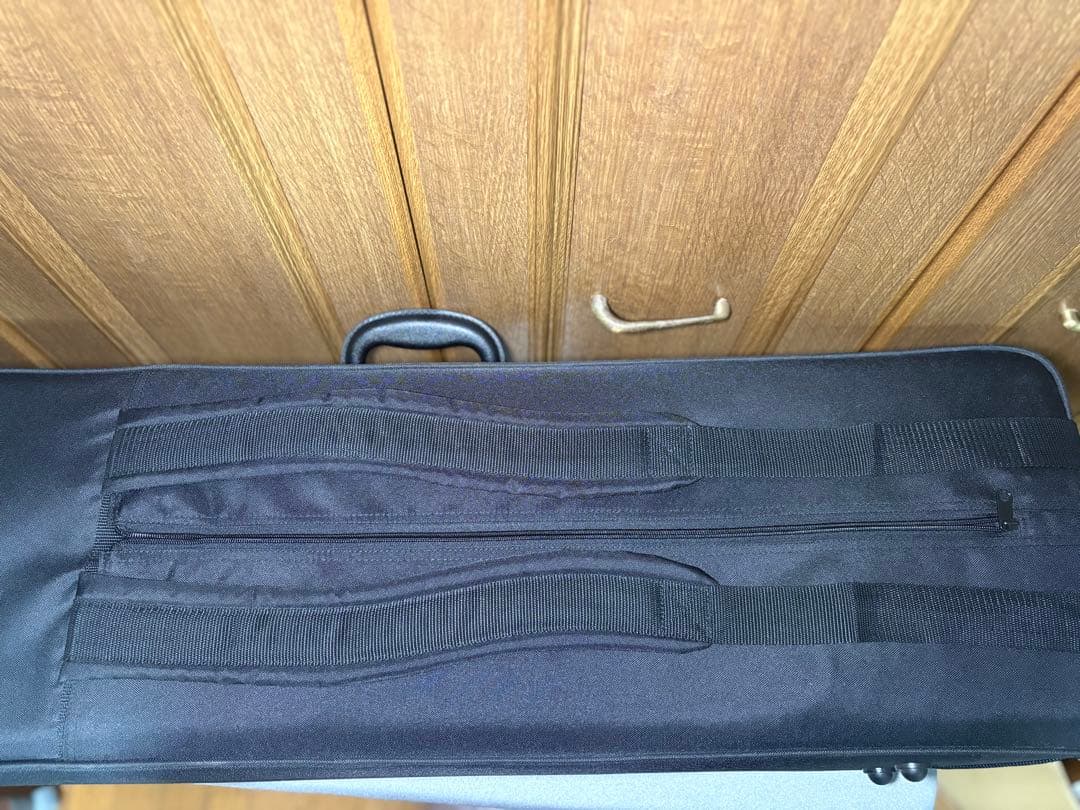 長唄三味線 細棹 ジャンク ケース、撥付き