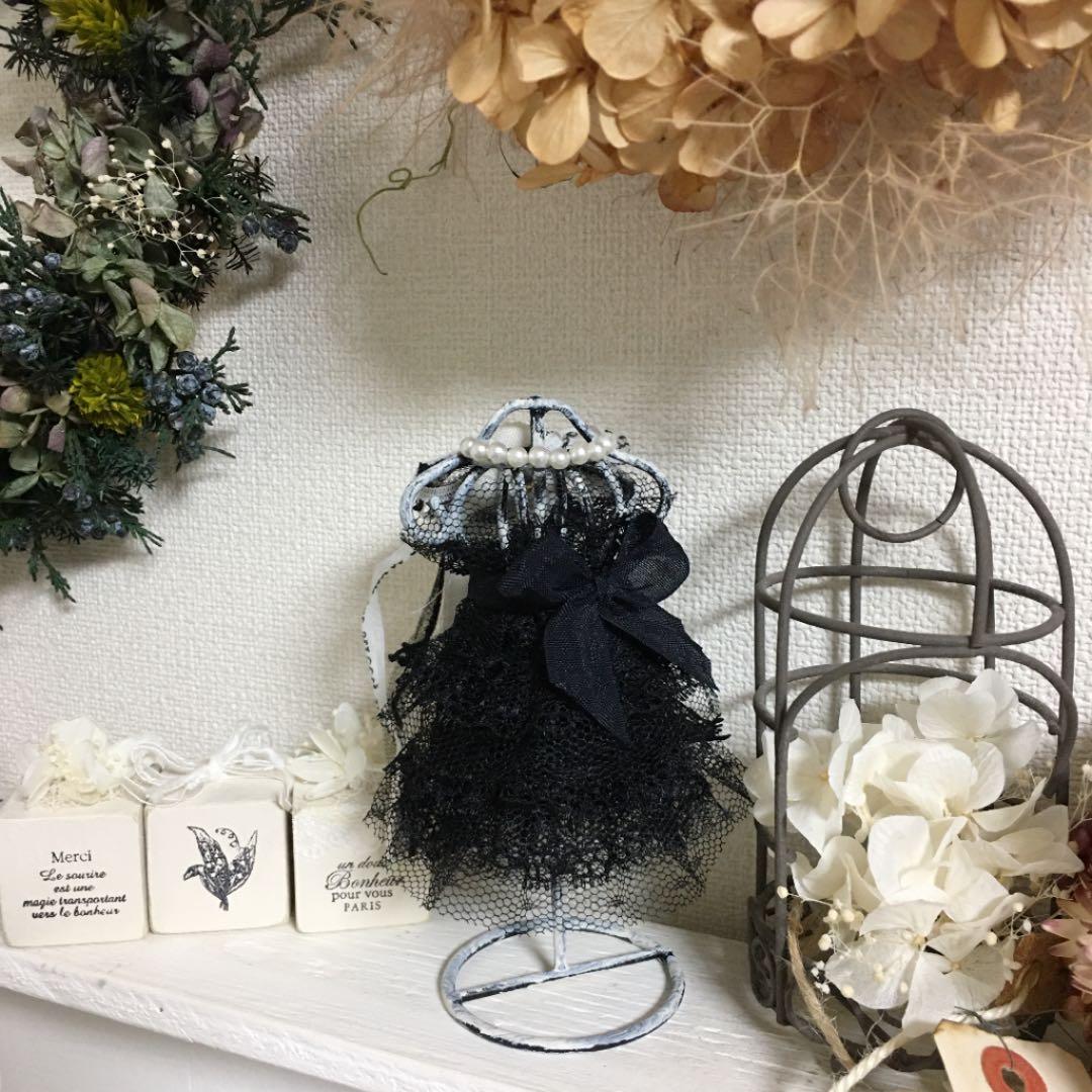 トルソーアレンジ❤︎Black dress専用です