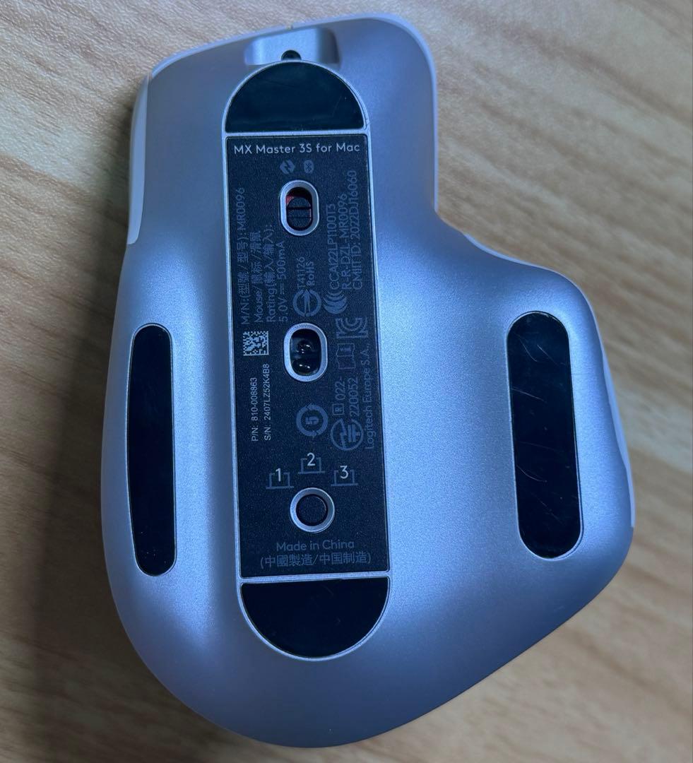 Logicool MX Master 3S for Mac 無線マウス ホワイト