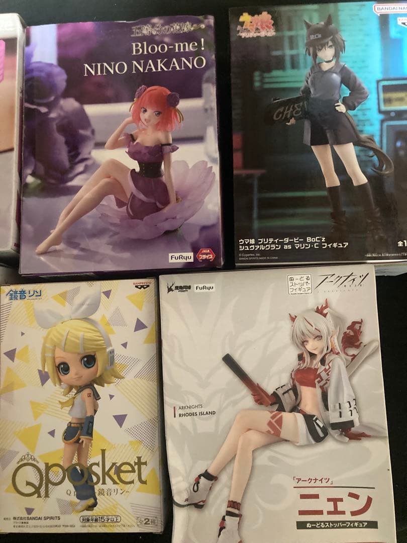 未開封フィギュアまとめて