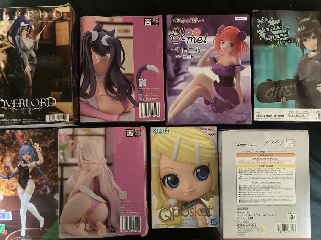 未開封フィギュアまとめて