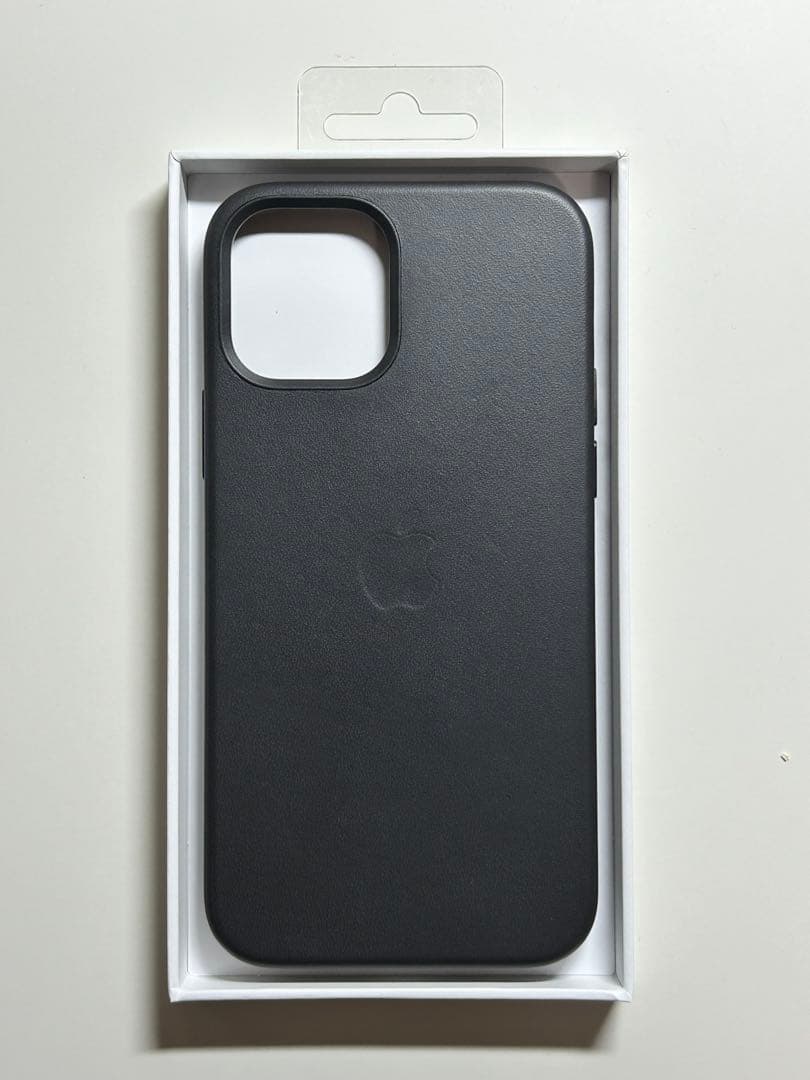 【新品】純正 iPhone 12 / 12 Pro レザーケース・ブラック③