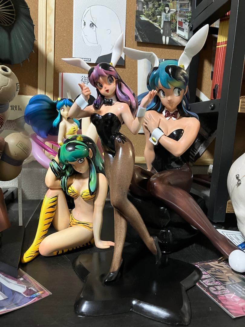 うる星やつら　ガレージキット　塗装済み完成品