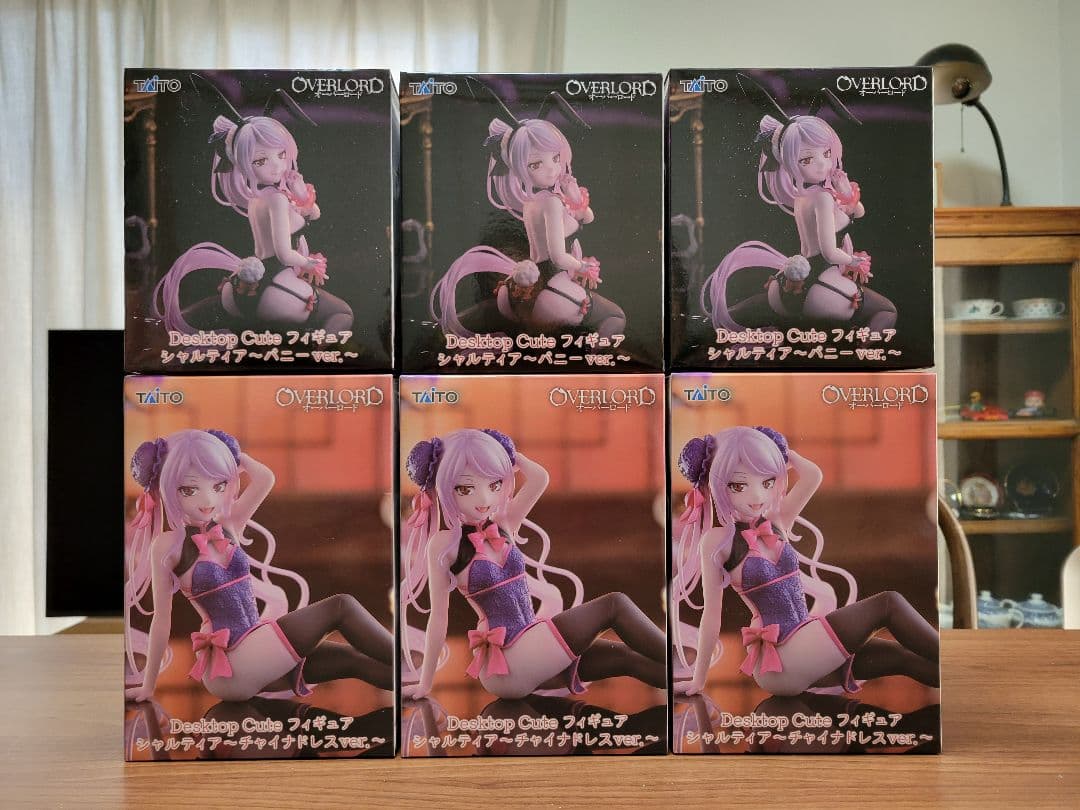 オーバーロード·シャルティア～バニーver.とチャイナドレスver.～6体セット