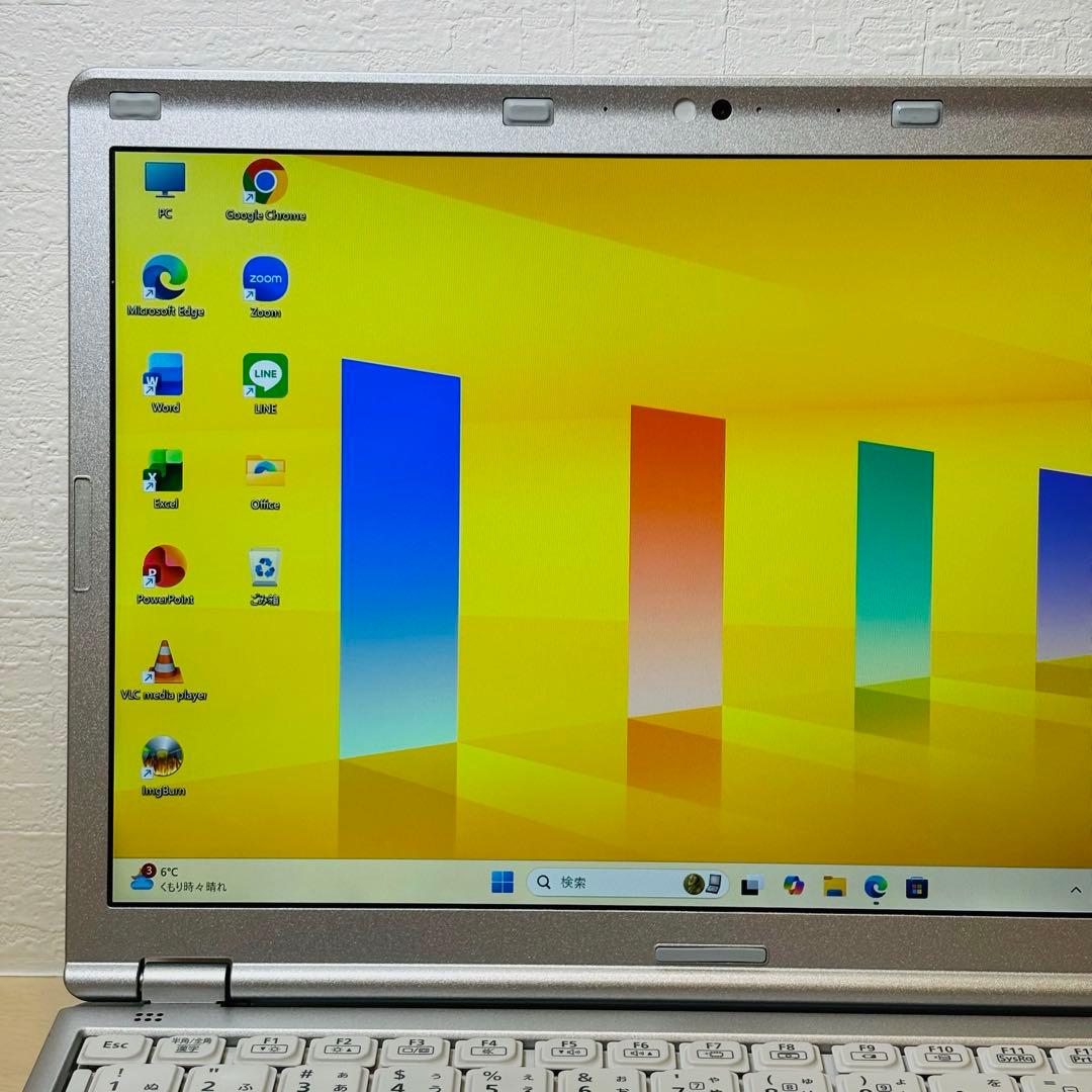 レッツノート PC Windows11 SSD DVD オフィス付き P-121