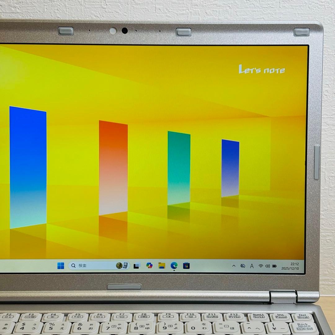 レッツノート PC Windows11 SSD DVD オフィス付き P-121