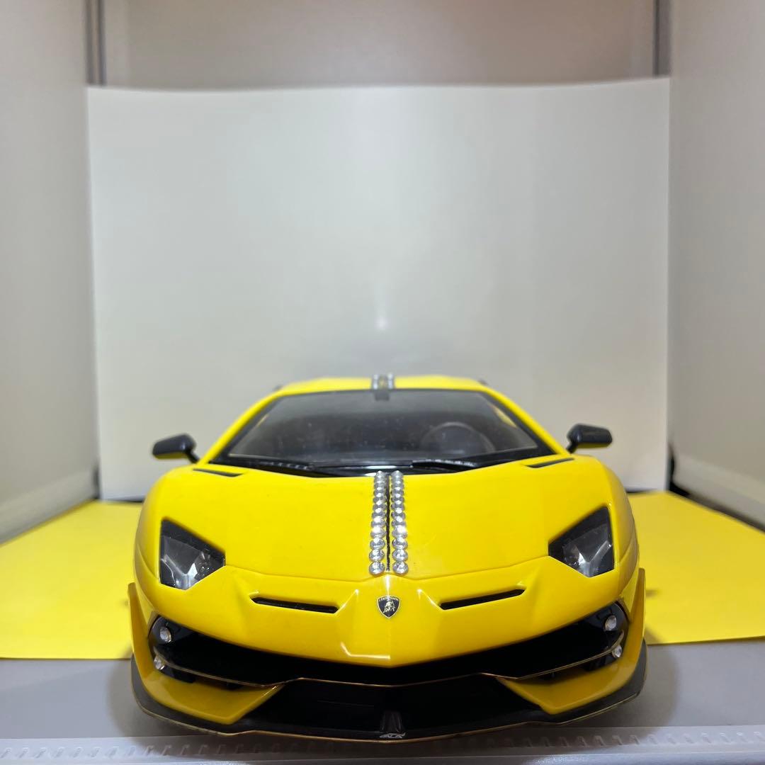 1/14 ランボルギーニ　アヴェンタドール SVJ イエロー　カスタム