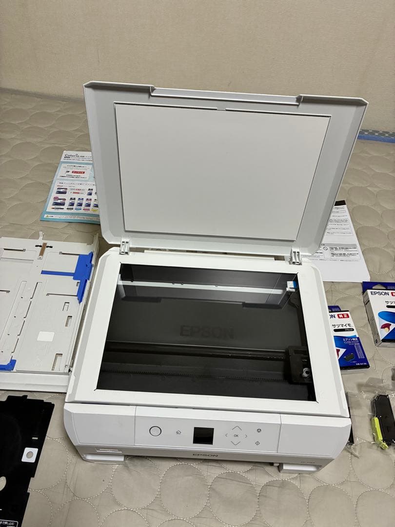 EPSON 複合機 ホワイト EP-715A