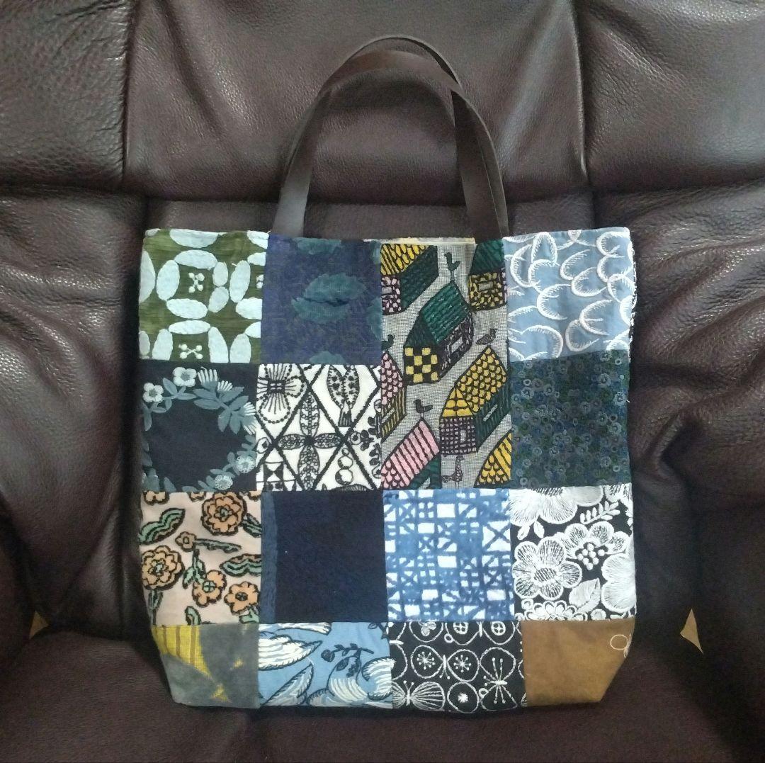 ミナペルホネン　パッチワーク　ハンドメイド