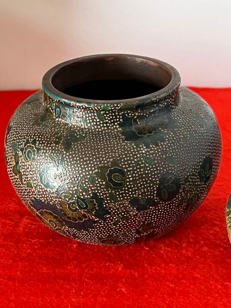 中国古美術　陶芸　茶壷　茶入【大清乾龍年製】在銘：MT2-60