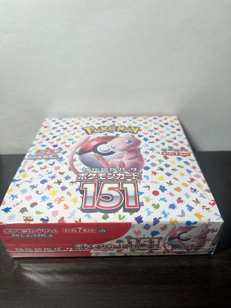 ポケモンカード151 BOX シュリンク付き 未開封