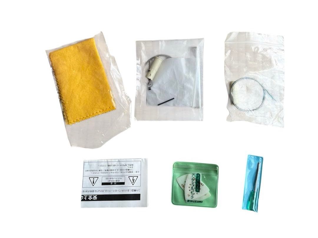 付属品多数　電気大正琴　スズキ　こはく　ソプラノ　ケース　アンプ　調律機付き