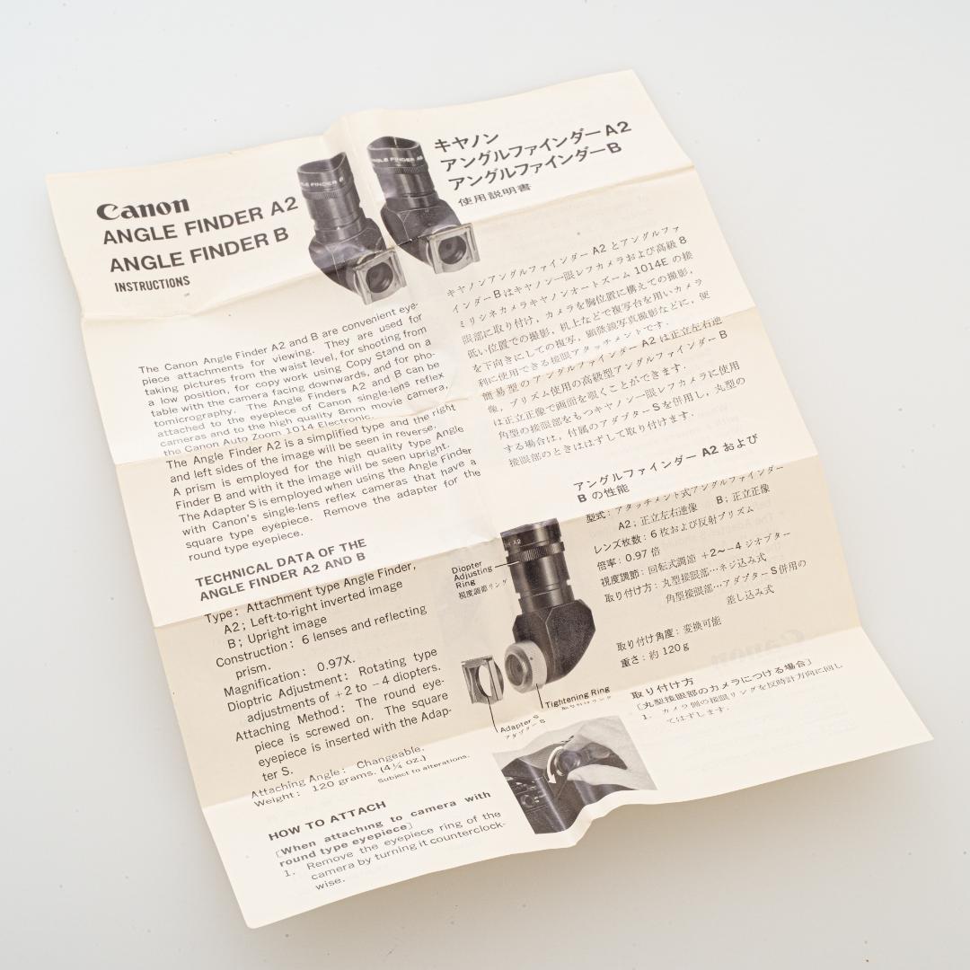 Canon キャノン アングルファインダー A2