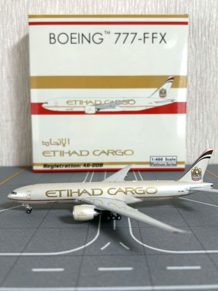 ♪︎Boeing 777-FFX エティハドカーゴ 1:400