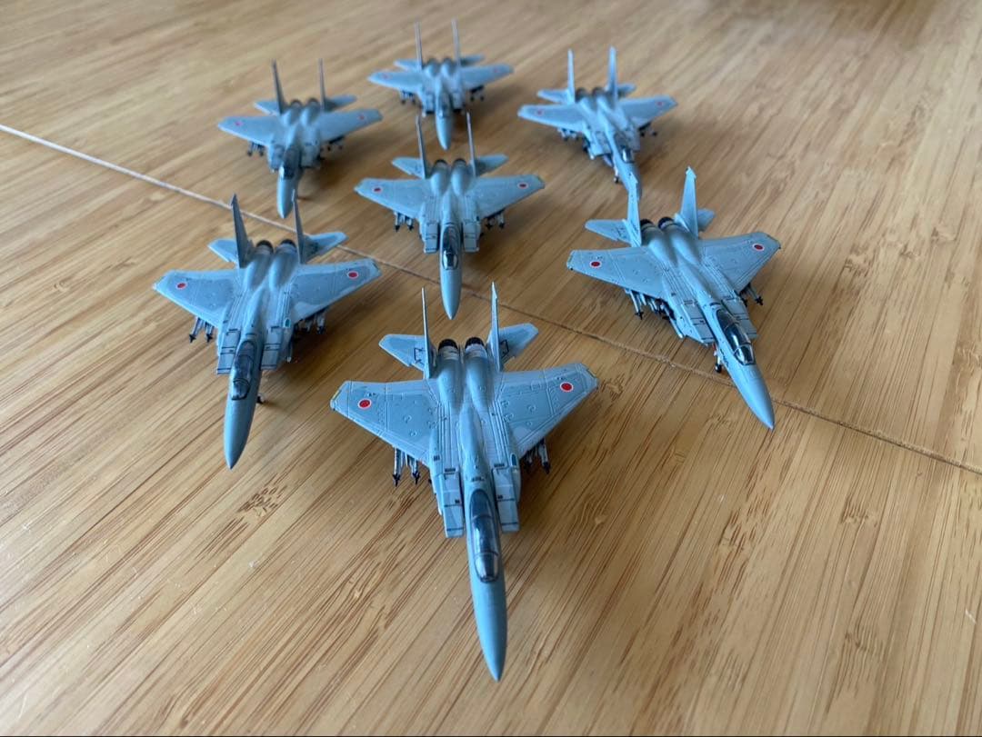 ガリバー 1/200 F-15J 7種まとめ売り