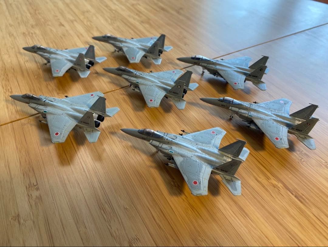 ガリバー 1/200 F-15J 7種まとめ売り