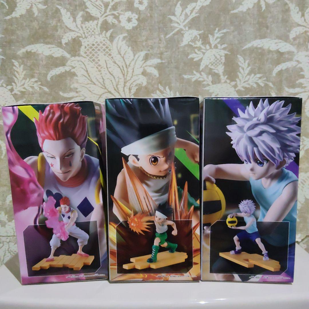 HUNTER×HUNTER☆ゴン&キルア&ヒソカフィギュアセット〜G.I.編