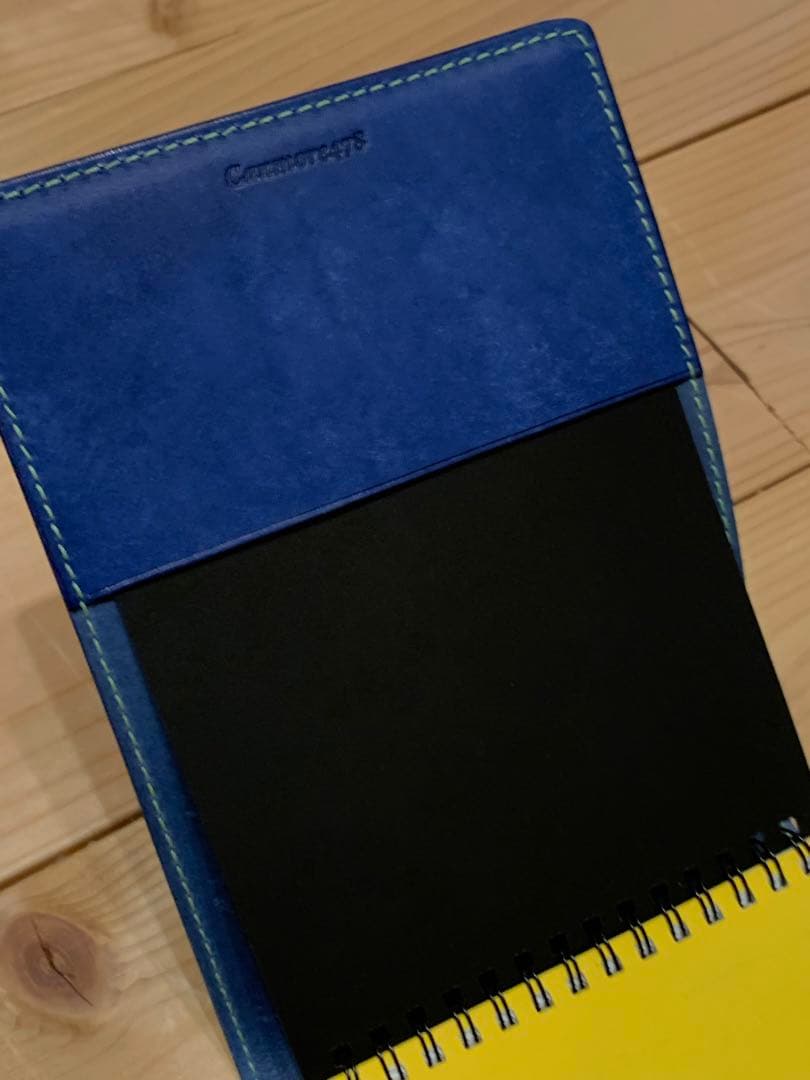 【オーダーメイド】ノートカバーＢ6サイズ　マヤショルダー　手縫い　キャンモア