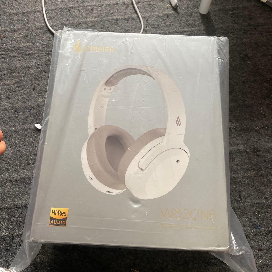 Edifier W820NB ワイヤレスヘッドホン ホワイト