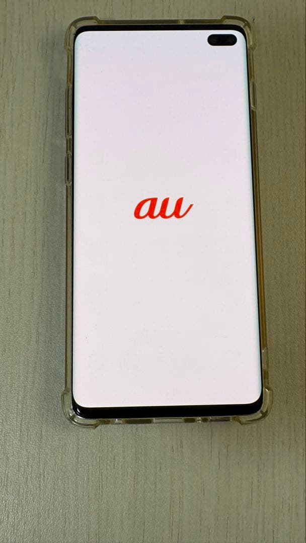 Galaxy S10+ プリズムホワイト SCV42 au 本体