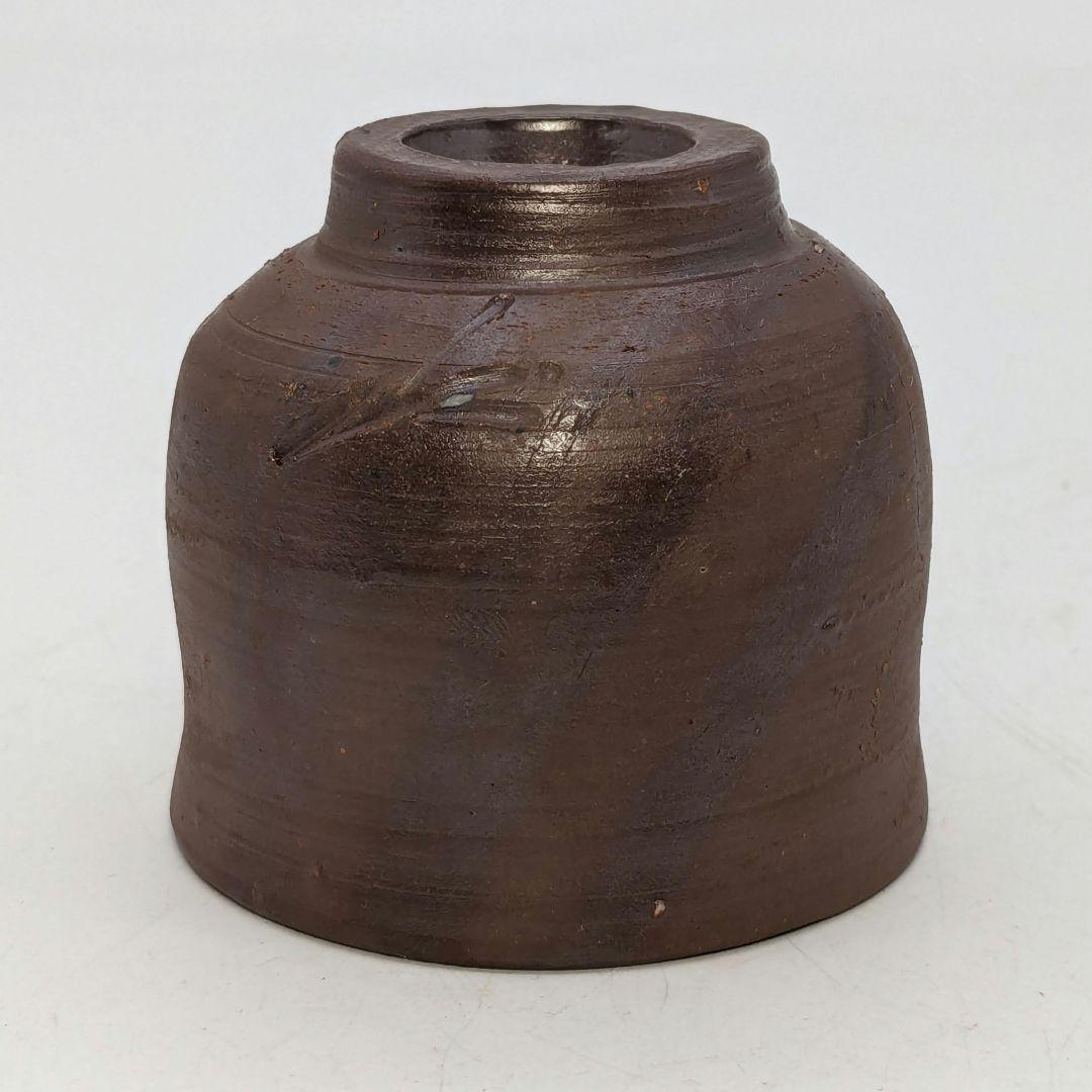 人間国宝 藤原雄 備前焼 緋襷酒杯 共箱共布栞 酒盃 酒器 ぐい呑み 食器 火襷