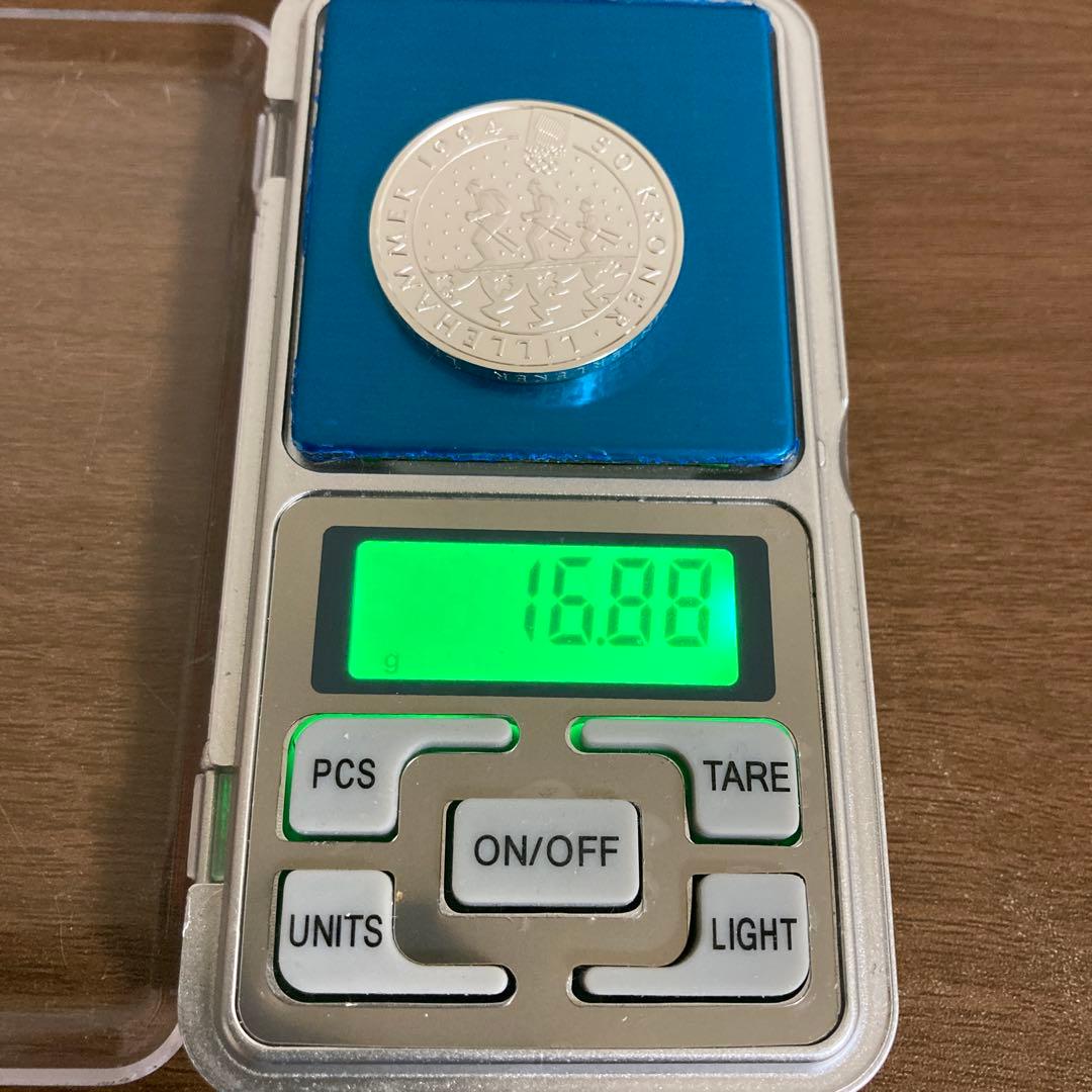 ピノ　リレハンメルオリンピック　記念銀貨　slv925 1994