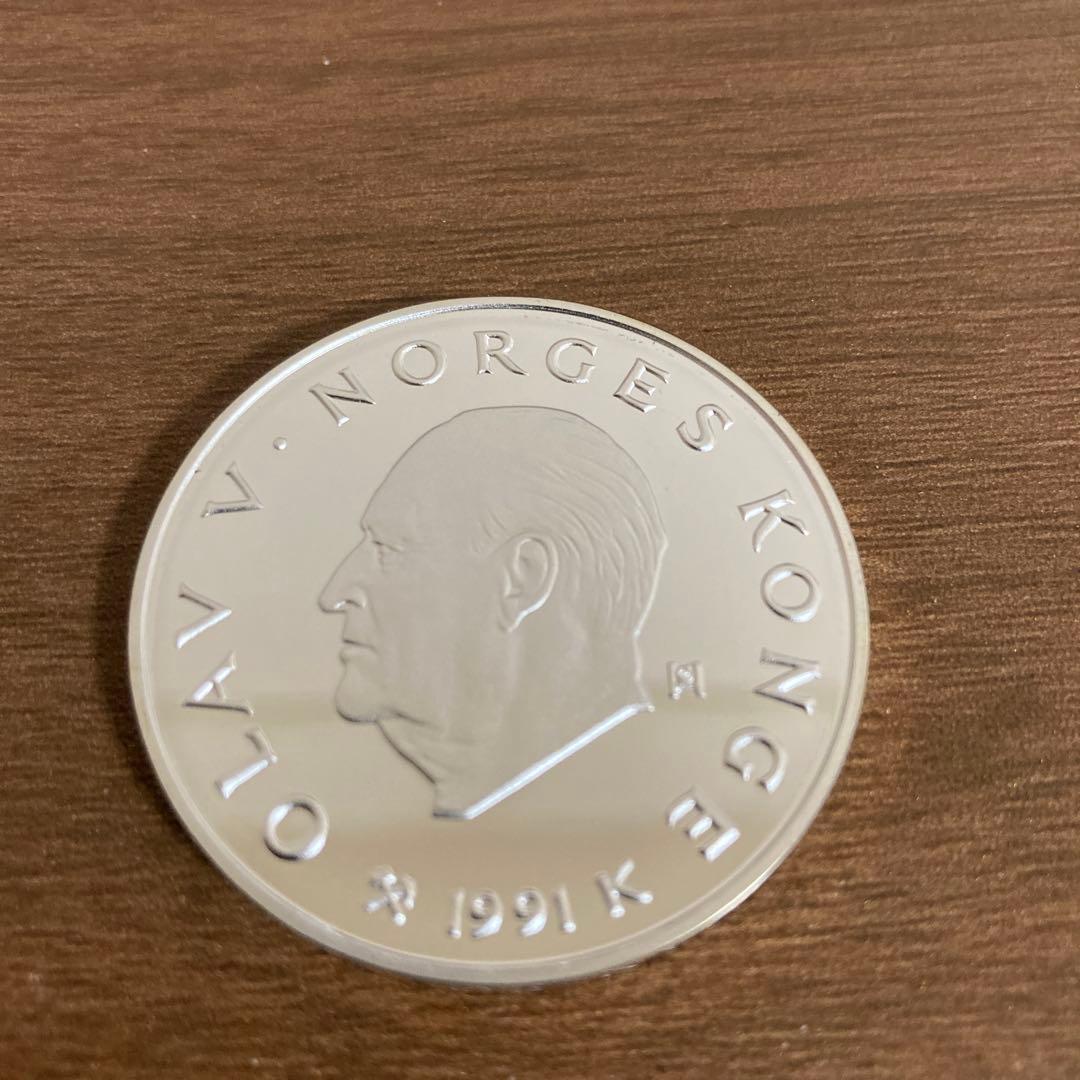 ピノ　リレハンメルオリンピック　記念銀貨　slv925 1994