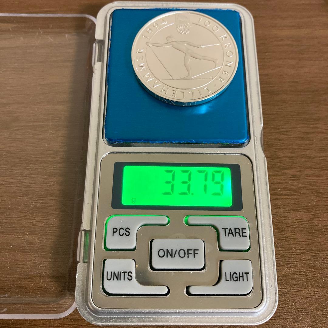 ピノ　リレハンメルオリンピック　記念銀貨　slv925 1994