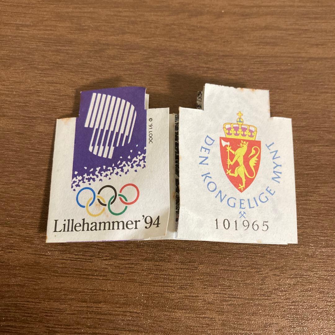 ピノ　リレハンメルオリンピック　記念銀貨　slv925 1994