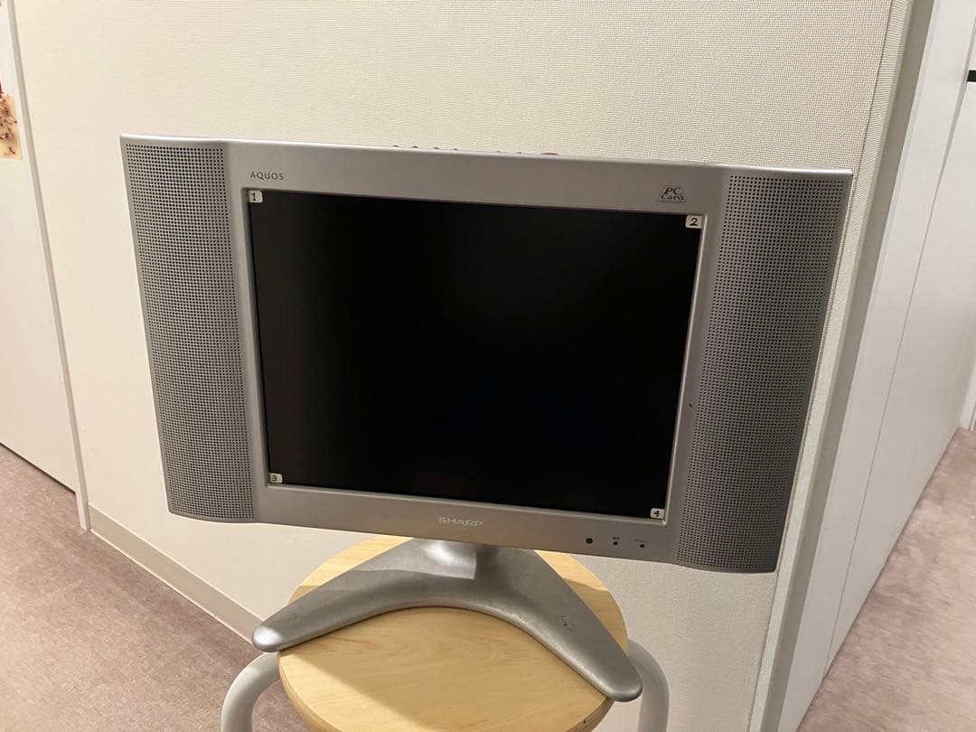 ※交渉可【温故知新】SHARP )喜多俊之デザインAQUOS15インチ液晶テレビ
