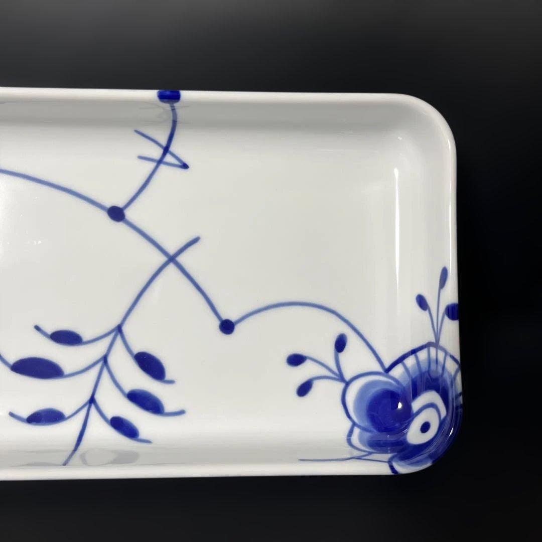 ［新品］ロイヤルコペンハーゲン　ブルーフルーテッドメガ　ディッシュ　④希少廃盤