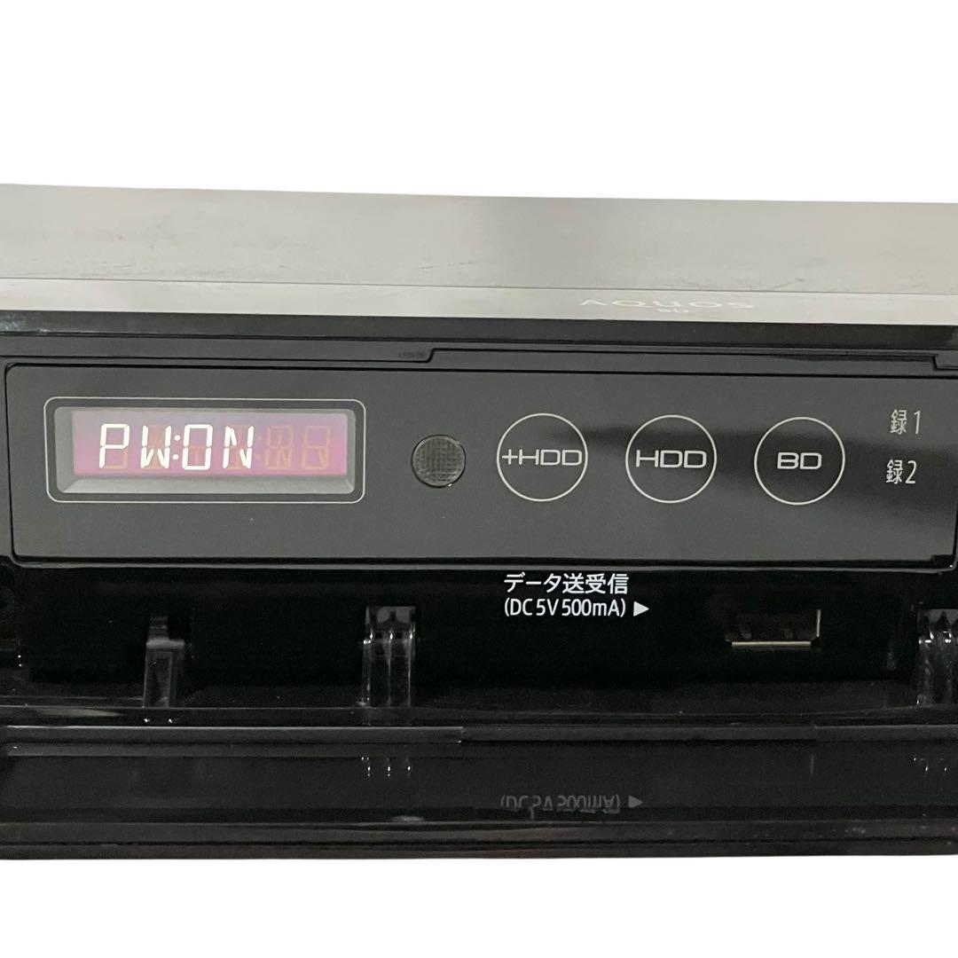 シャープ アクオス 2番組同時録画 ブルーレイレコーダー BD-W580