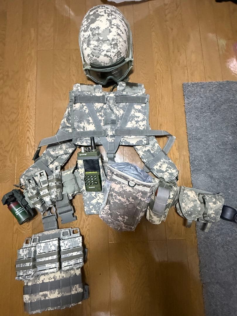 UCP ACU 都市迷彩　装備セット