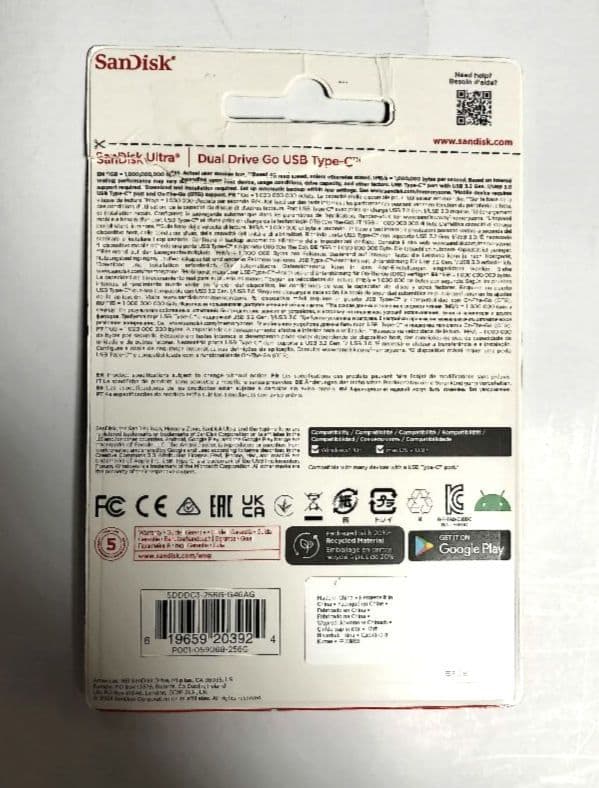 ルーター・ネットワーク機器 SanDisk 256GB USB SDDDC3-256G-G46AG