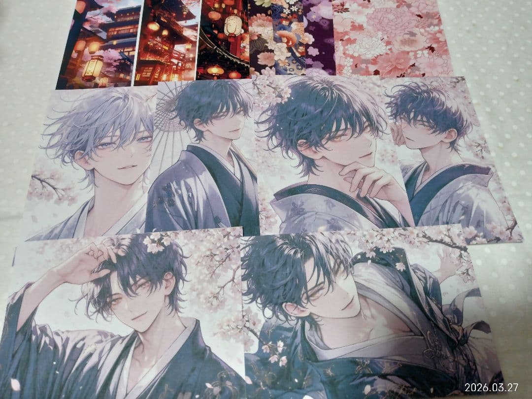 ☆専用☆0327-02　A5サイズ6穴バインダーおすそ分けファイル♪和風男子