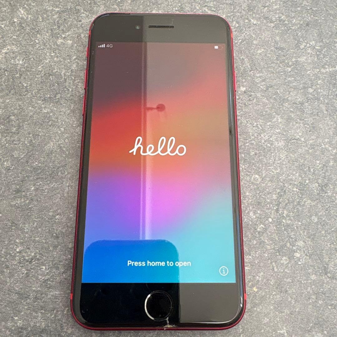 【128GB】箱ありiPhoneSE第2世代（SE2） PRODUCT RED