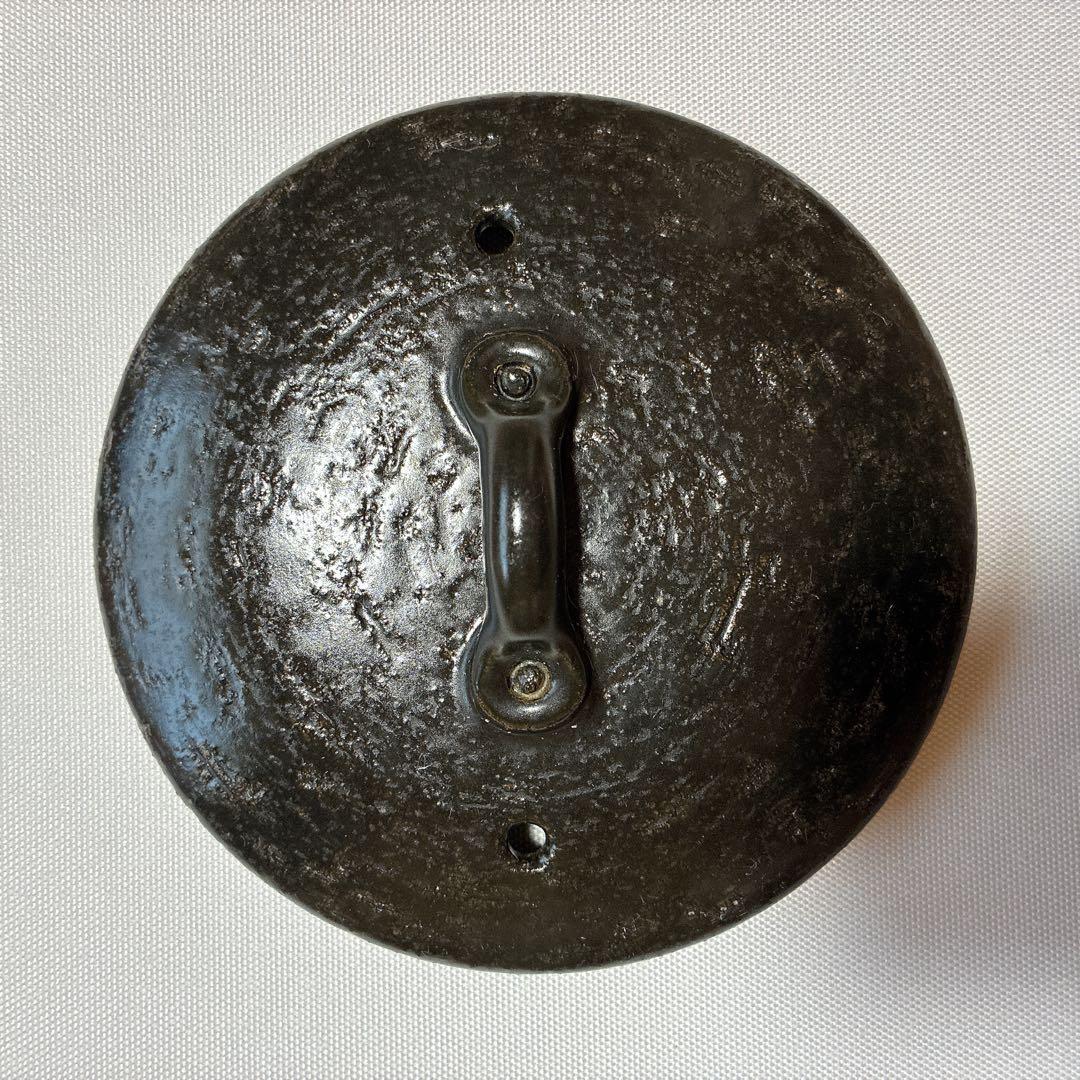 極美品 AKOMEYA TOKYO/ 有田焼 黒釉 ごはん土鍋 1.5合