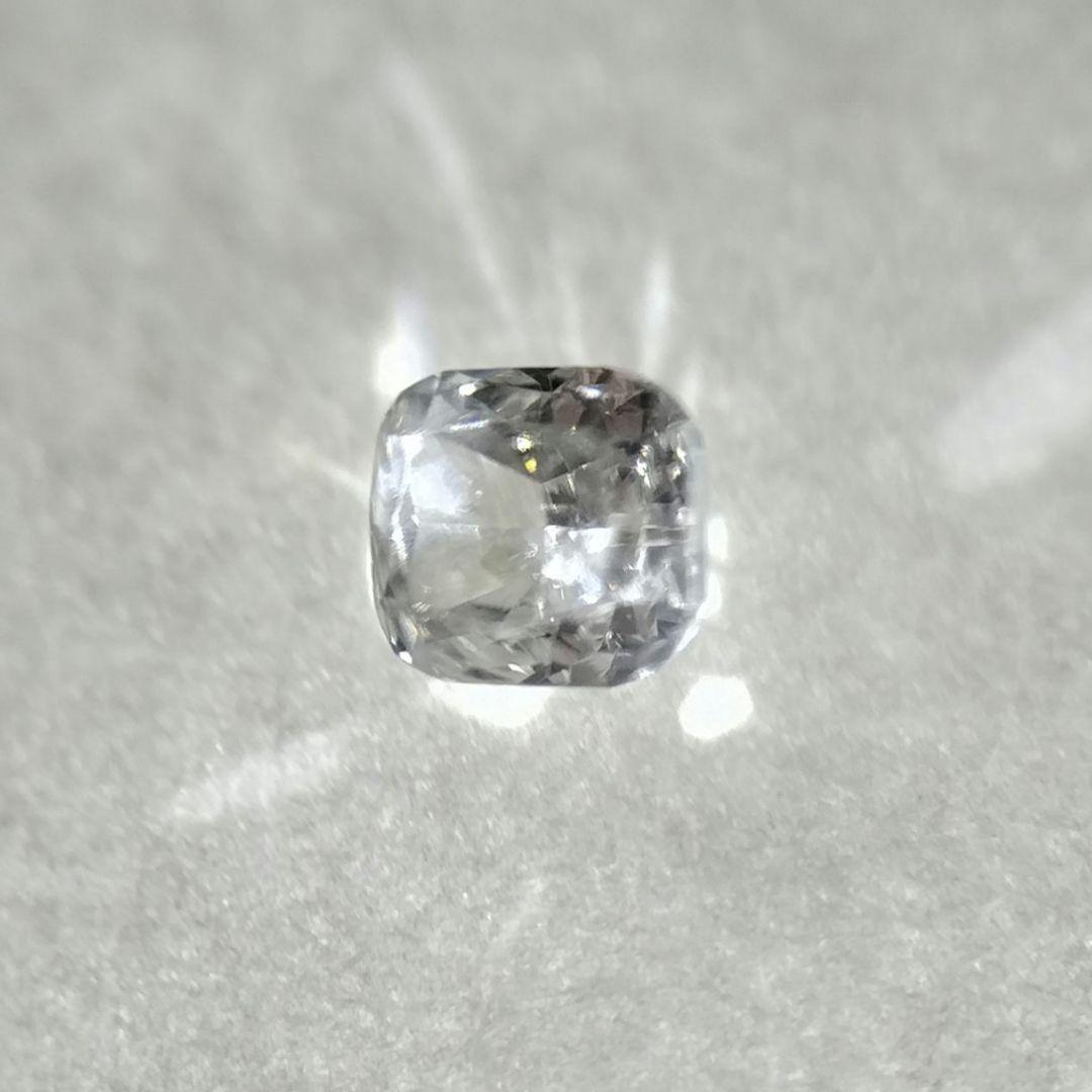 ダイヤモンド　ルース　裸石　宝石　0.117ct 薄いグレー　ソ付