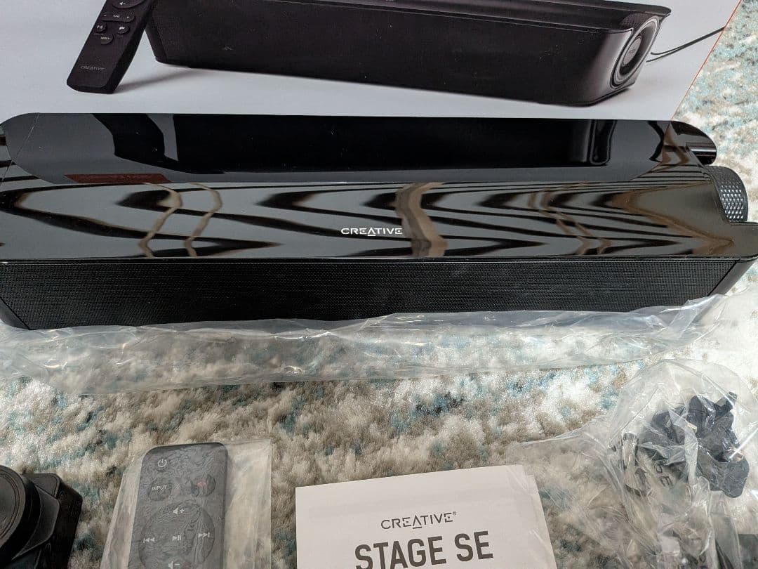 Creative Bluetooth サウンドバー SP-STGESE-BK