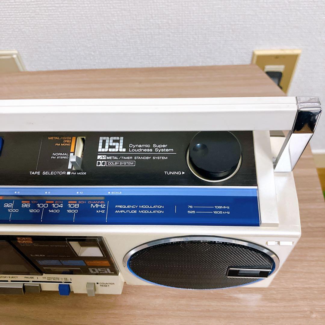 【超希少】AIWA CS-J38 カセットデッキ　ラジカセ