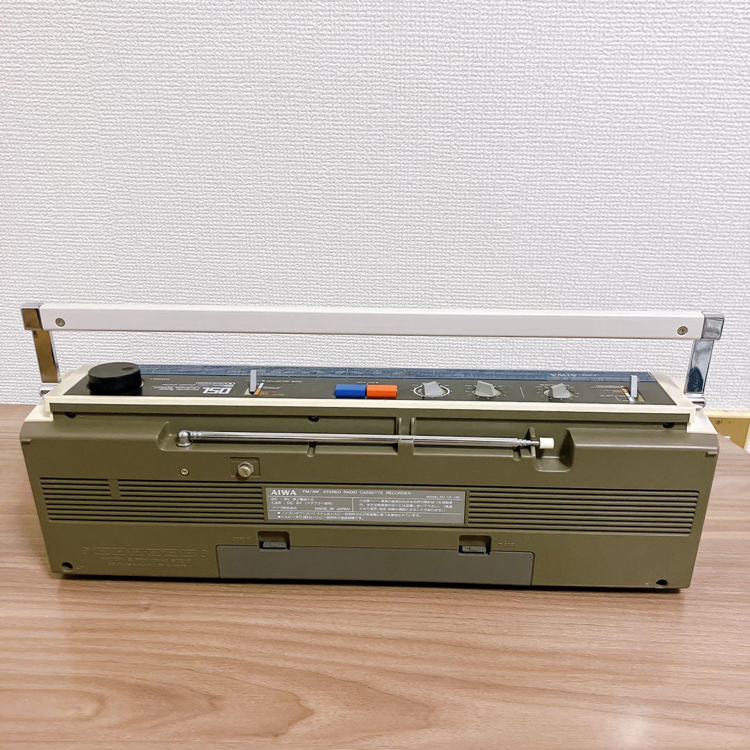【超希少】AIWA CS-J38 カセットデッキ　ラジカセ