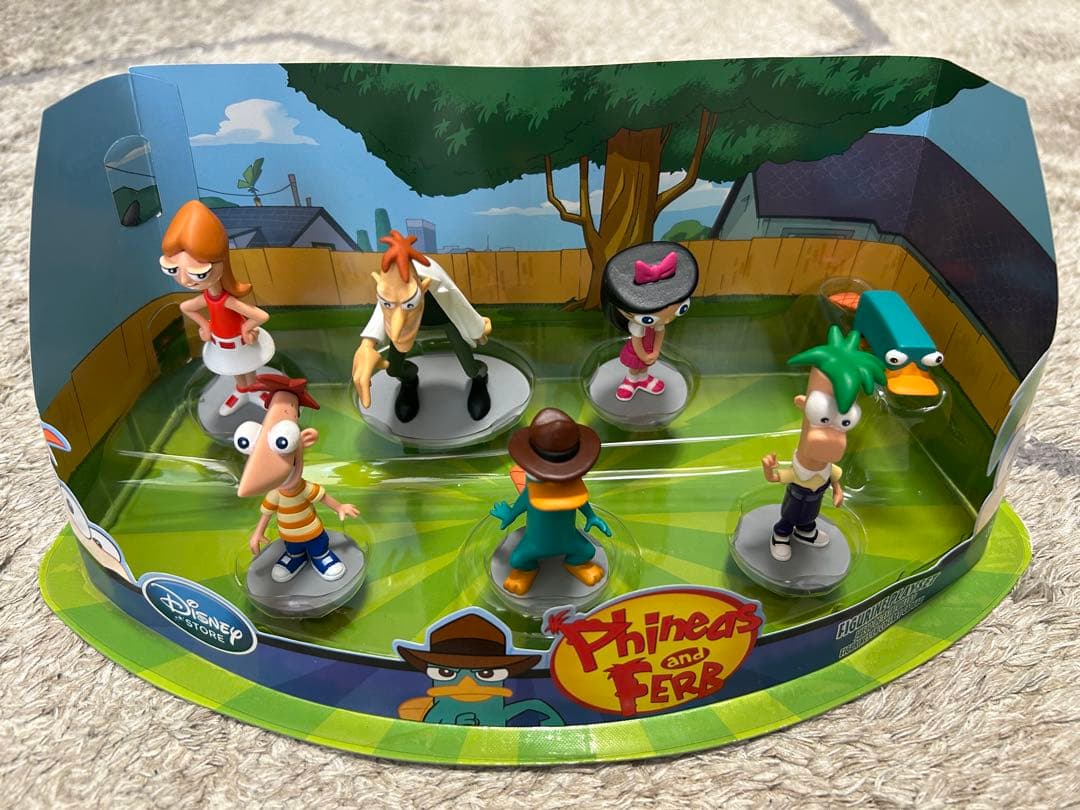 フィニアスとファーブ フィギュア